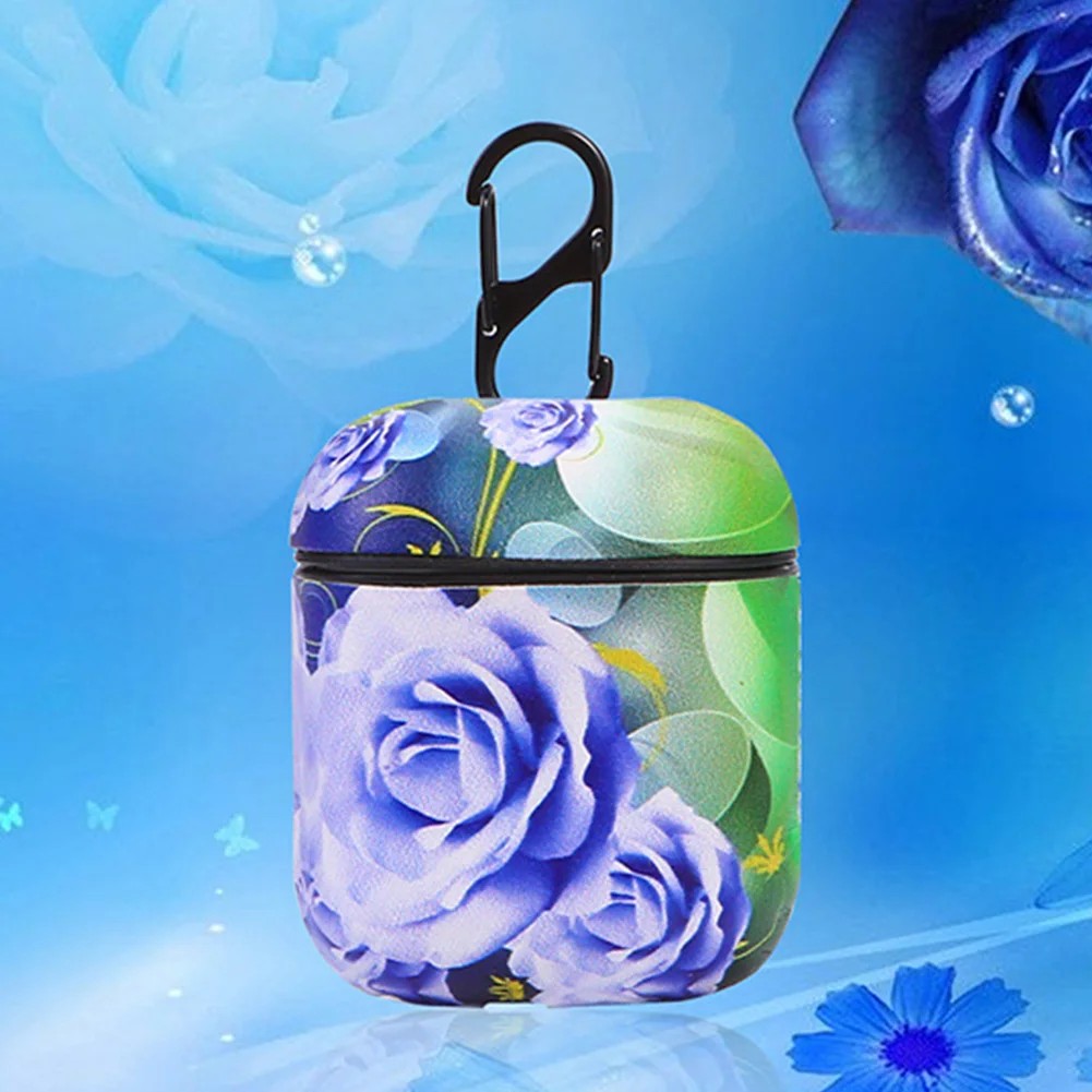 Защитная крышка из искусственной кожи Беспроводная Bluetooth зарядка коробка