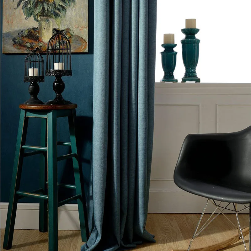 Толстая Белье Физическая Затемнение Занавес Ткани Охраны Окружающей Среды Пряжа