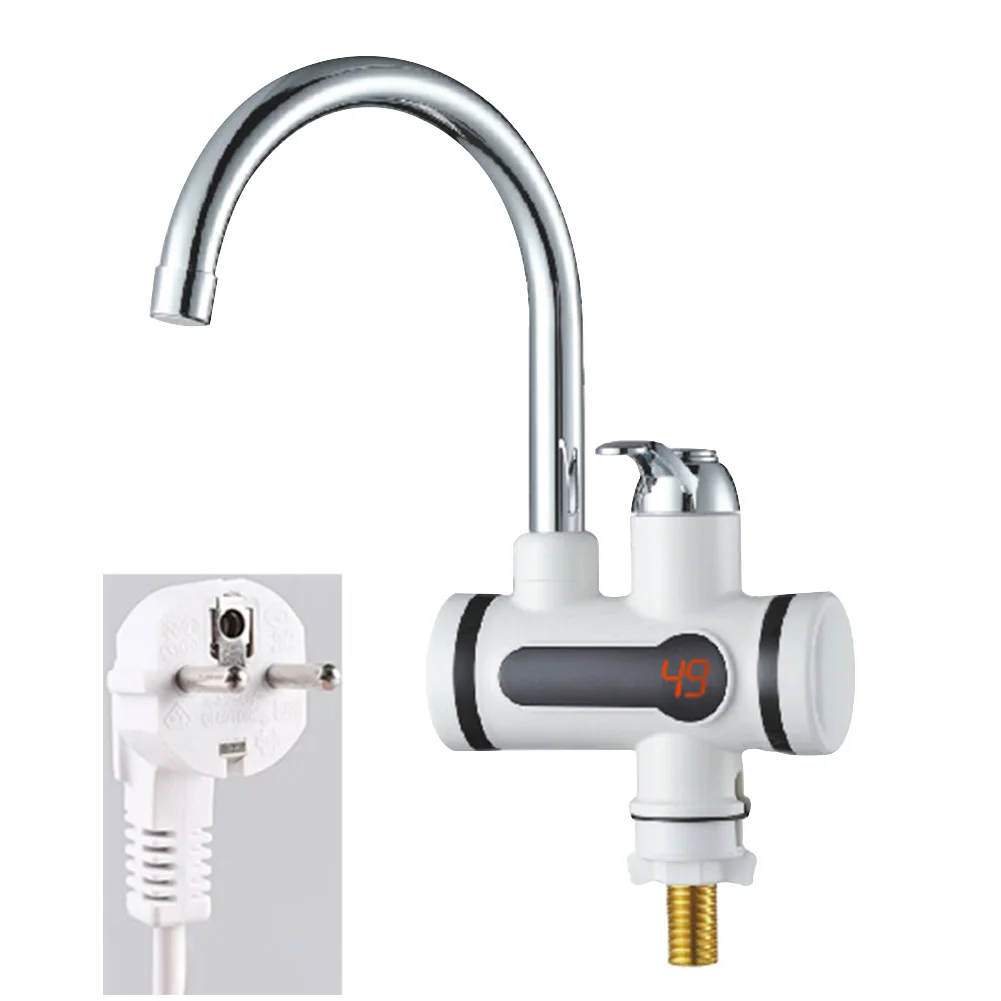 Три секунды кухня Tankless мгновенный горячий нагреватель кран Температурный