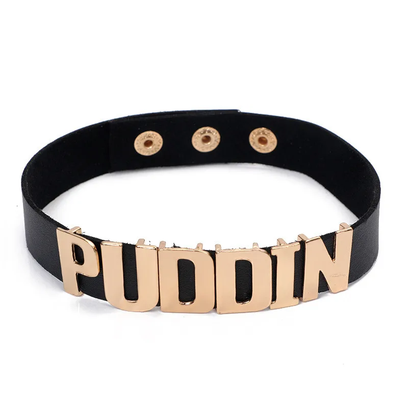 Black necklace Harley Quinn наборы парики+ ожерелье+ браслет+ ремень+ кобура фильм отряд самоубийц косплей аксессуары в масках вечерние костюмы на Хэллоуин - Цвет: Black necklace