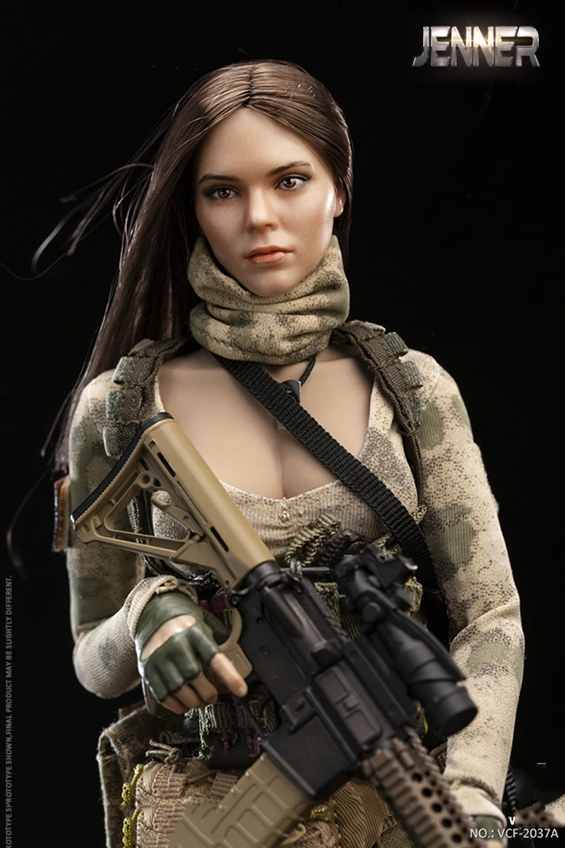 1/6 полный набор A-TACS FG женский солдат Дженнер и немецкая овчарка набор VCF-2037 ABC Ation фигурка модель игрушки подарок