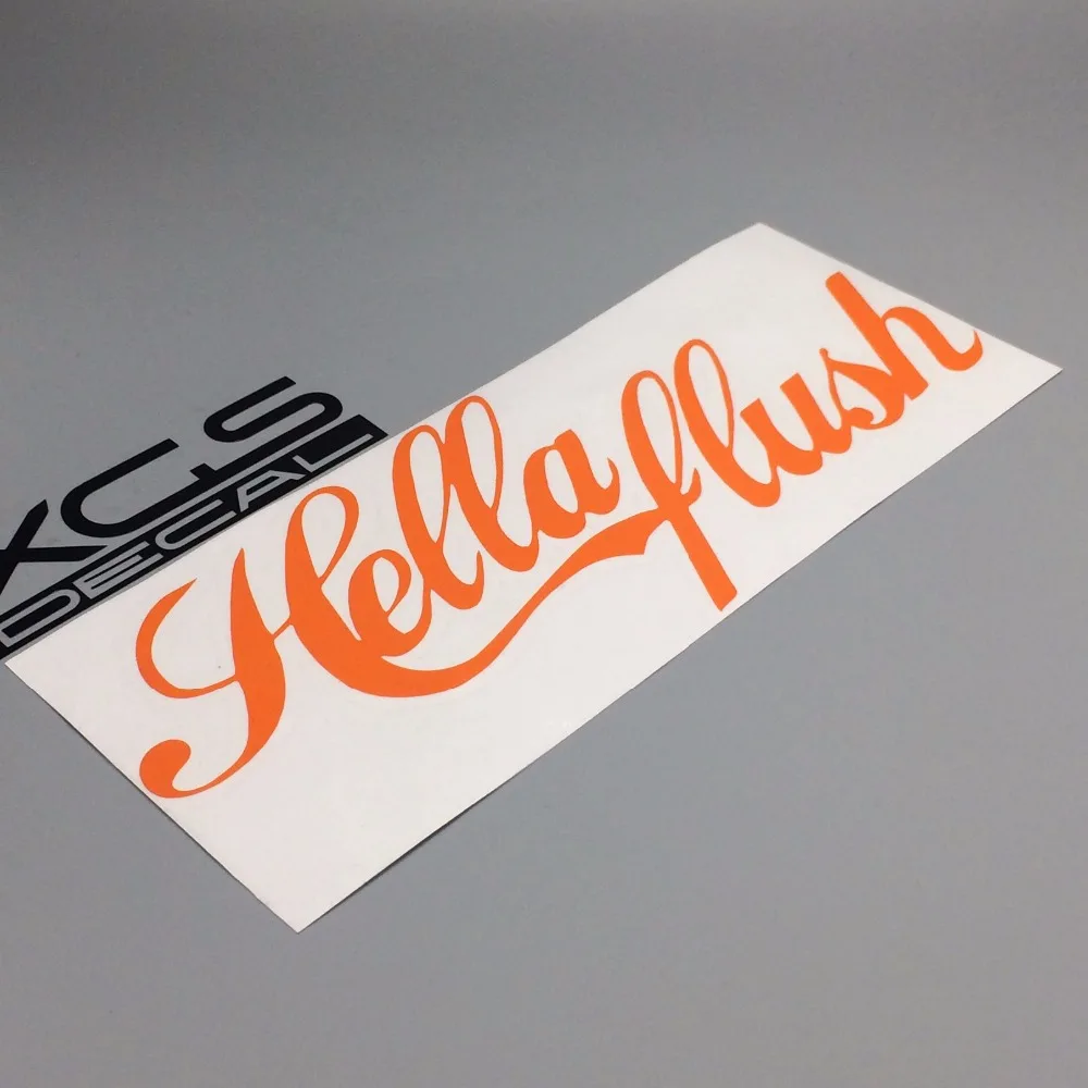 XGS наклейка для автомобиля Наклейка hellaflush виниловая наружная Водонепроницаемая