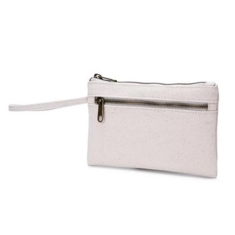 Beige Холщовый клатч, сумка, маленькая сумочка, простая Сумочка, Bolso Mujer Lona, 19*13 см(7,"* 5,1" - Цвет: Beige