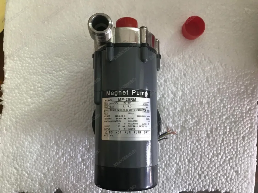 MP-20R/RM) Нержавеющая сталь Электрический устойчивый к коррозии магнитный портативный центробежный водяной насос 110/220 В