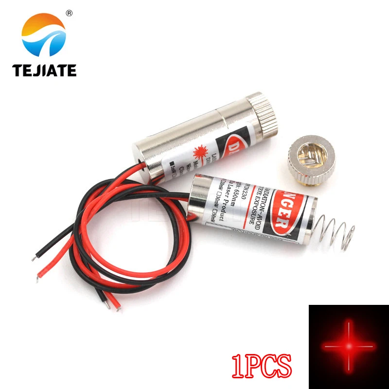 Лазерная Диодная лазерная головка 5 мВт 650 нм red dot/line /cross laser tube модуль