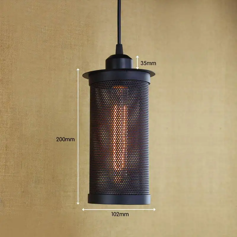 

Reto vintage Industrial Era Task Large Pendant lamp illumination For Kitchen Cabinet bar coffee lights Hardware Lighting lights