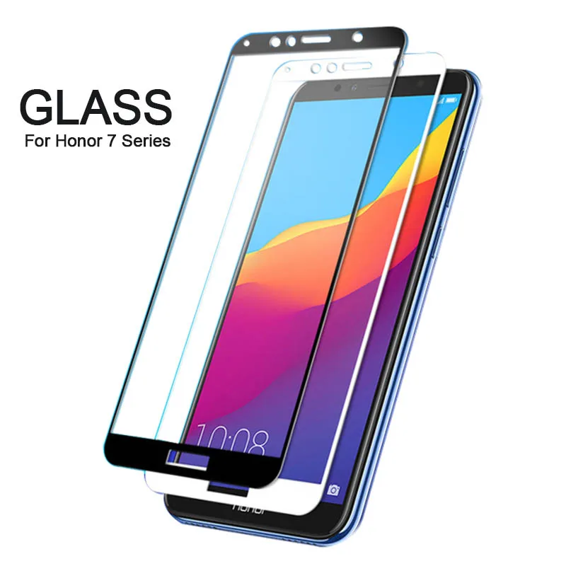 Защитное стекло для Huawei Honor 7x7 s 7a 7c Pro защита экрана закаленное на 7 X S A C X7 S7 A7 C7 7apro