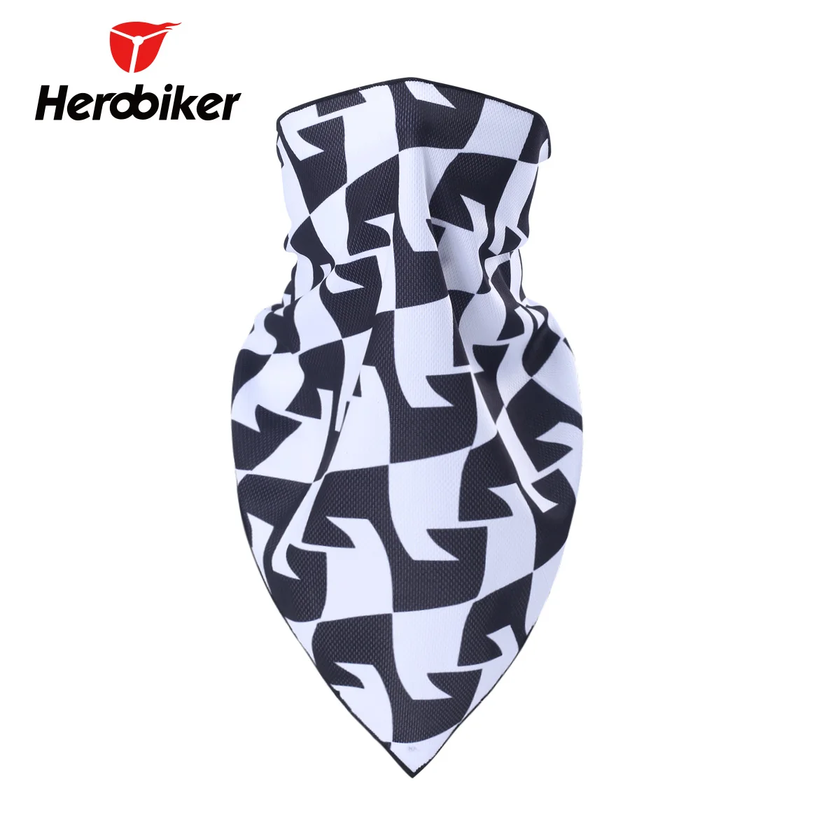 HEROBIKER мотоциклетная маска Балаклава маска для лица мото маска летний Тактический шлем Лыжный Велоспорт мотоциклетная Маска Тушь мото - Цвет: MSJJ 0031 02