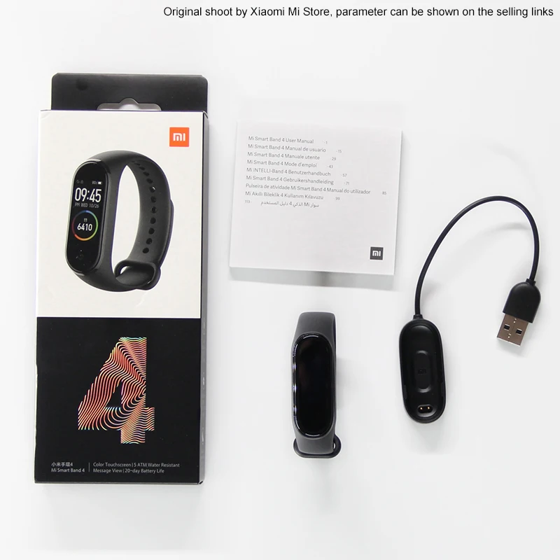 В наличии Xiaomi mi Band 4 SmartBand Браслет фитнес трекер для измерения сердечного ритма