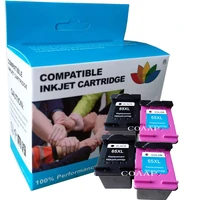 compatible 65xl ink cartridge for hp deskjet 3720 3723 3752 3730 3722 3732 3755 3758 printers refilled hp65 inks