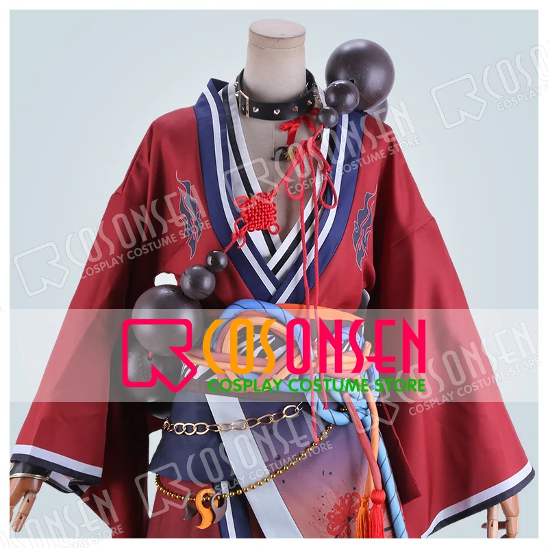 Günstig Ensemble Sterne Akehoshi Subaru Scout! Onibi Orange Rot Oger Bloomed Cosplay Kostüm COSPLAYONSEN Vollen Satz