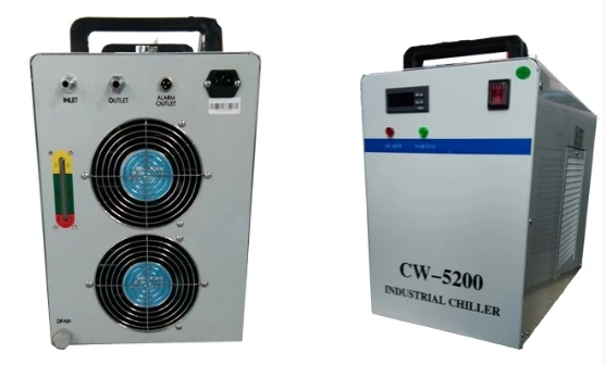 Горячая продажа чиллер с водяным охлаждением cw-5200 для лазерной машины xac |