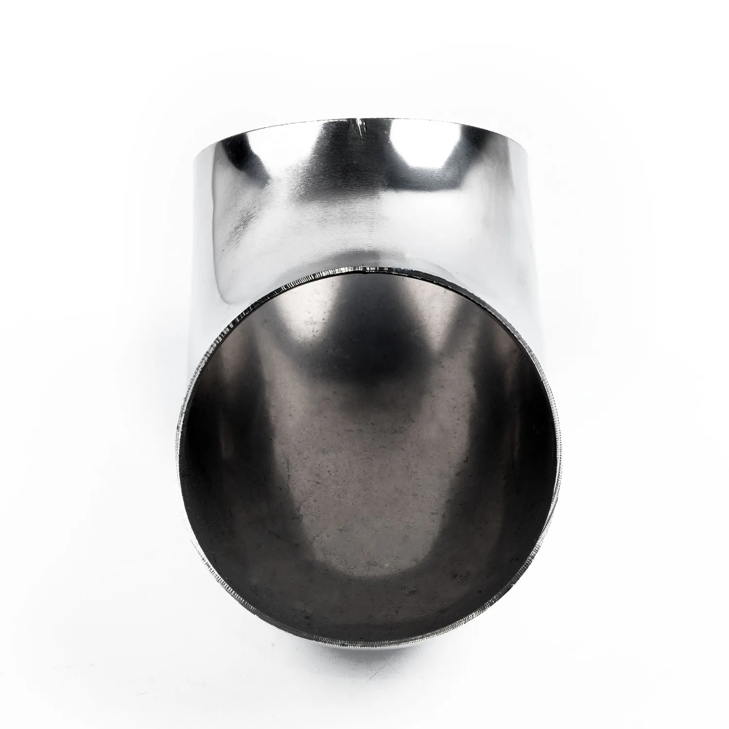 3-дюймовая нержавеющая сталь 90-градусный изгиб 76*1 2 мм локоть выхлопная труба