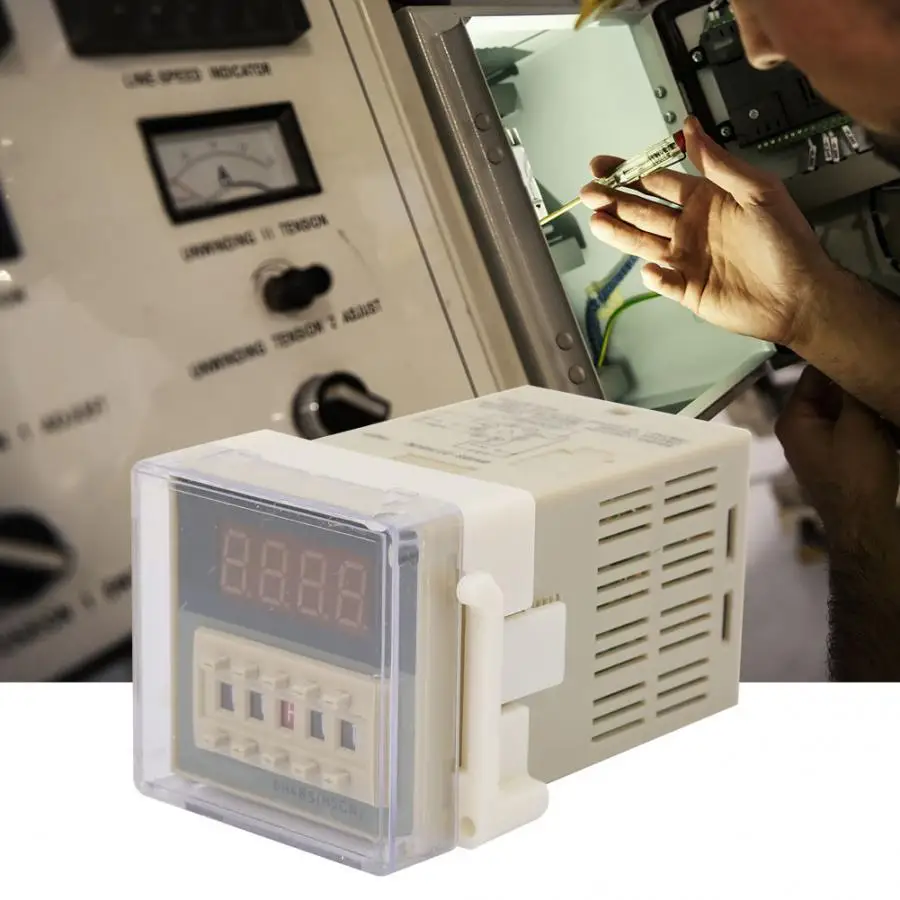 Твердотельное реле SSR 10DA/25DA/40DA DC контроль AC белый корпус Однофазное твердотельное
