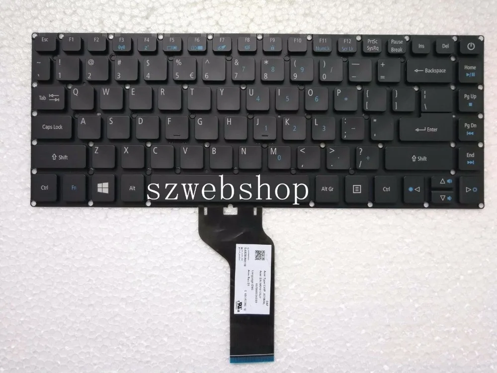 Клавиатура с подсветкой для ноутбука Acer Swift США 3 5 4 5|Клавиатуры замены| |