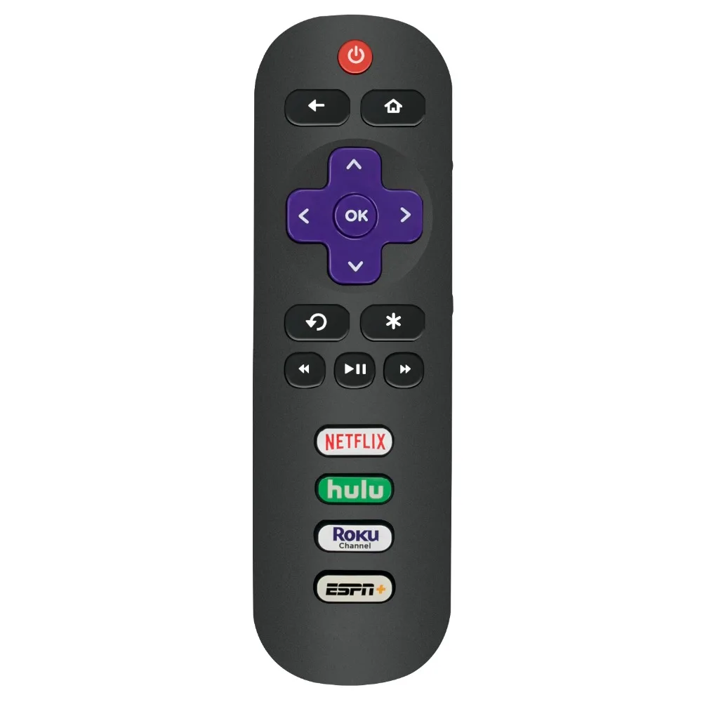 Новый RC280 пульт дистанционного управления для TCL Roku TV с Netflix hulu Channnel ESPN ключи |