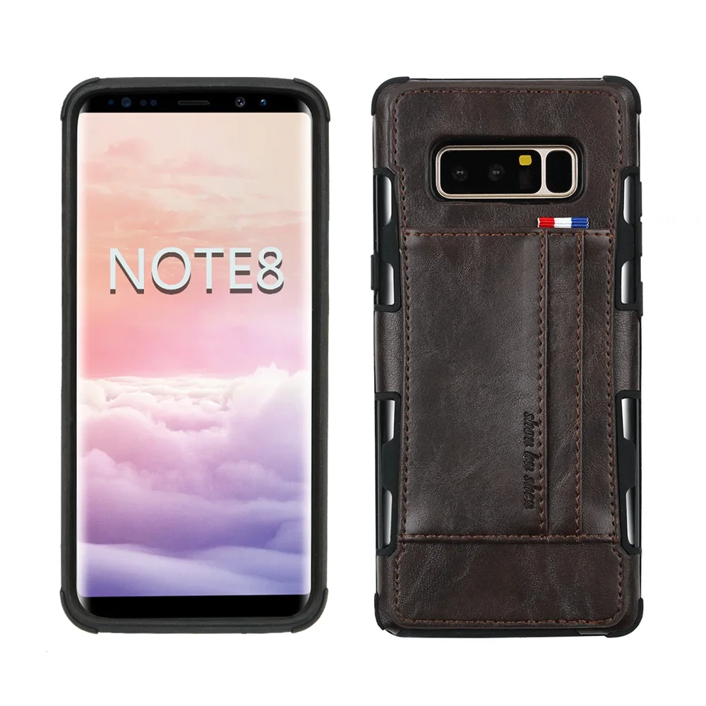 Кожаный бумажник чехол для samsung Galaxy S8 плюс Слот карт Роскошный S9 Note 9 Coque