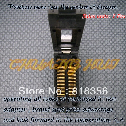 NEW PROGRAMMER Socket IC51-0442-1208 PSOP44/SOP44 Socket Adapter