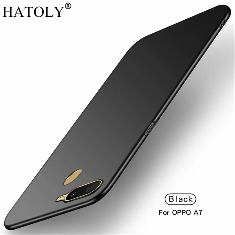 Гладкий чехол для OPPO AX7 ультратонкий жесткий защитный из поликарбоната s CPH1893