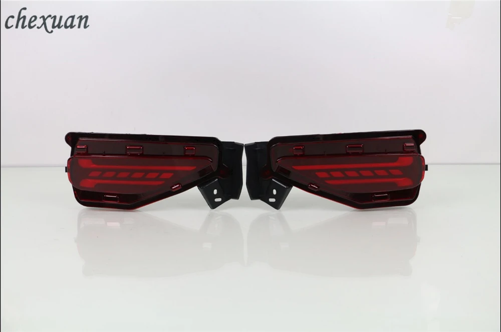 2 шт. светодиодный задний бампер светильник противотуманный фонарь стоп сигнал