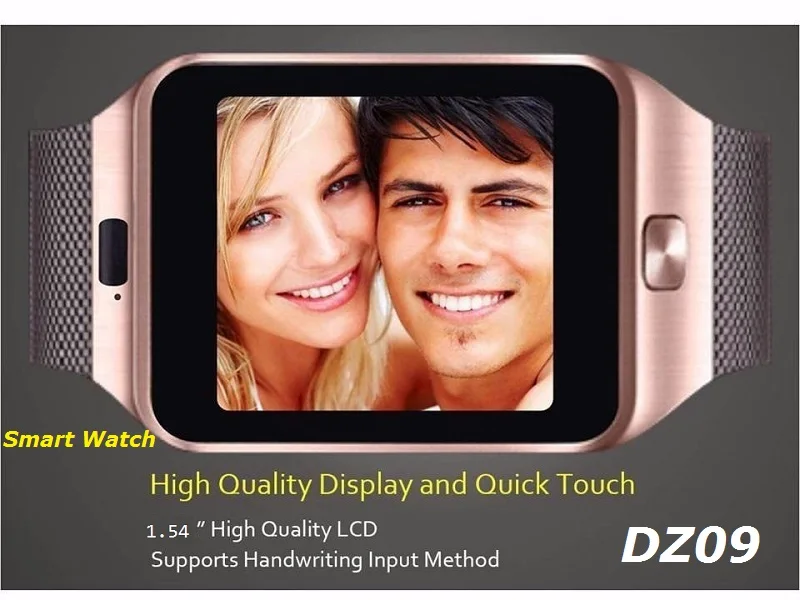 Горячая Распродажа DZ09 Смарт часы Android телефонный звонок 2G GSM sim-карта камера Bluetooth Smartwatch для andoid и ios