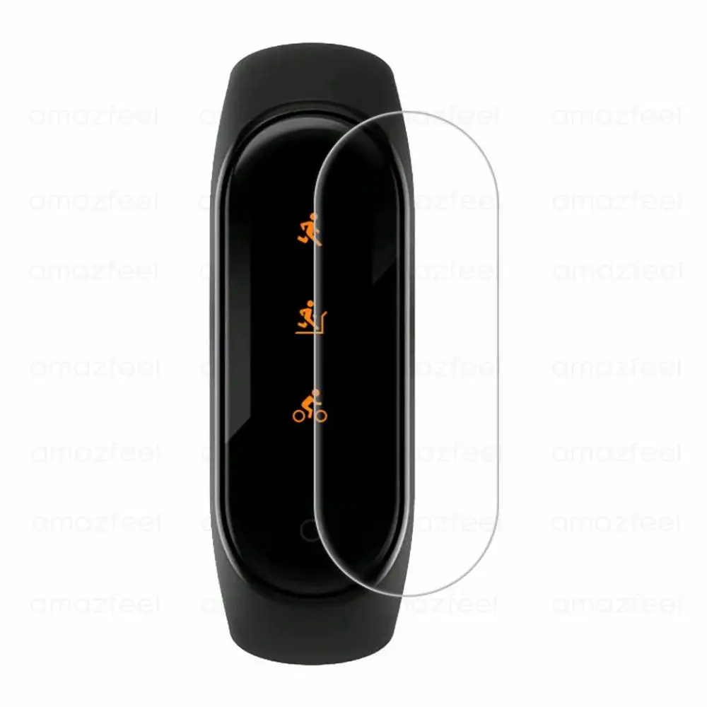 5 шт. для Xiaomi mi Band 4 защитная пленка для экрана HD ультратонкая мягкая защитная пленка для экрана с защитой от царапин mi band 4 не закаленное стекло