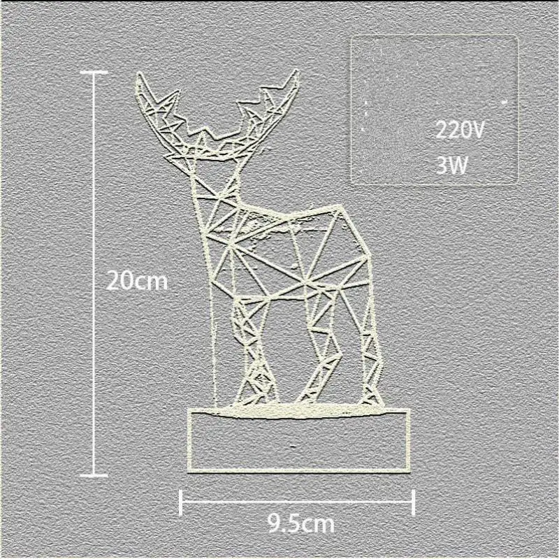 Рождественский подарок 3d лампа Новинка Luminaria Led свет De Mesa ночник Сова три цвета