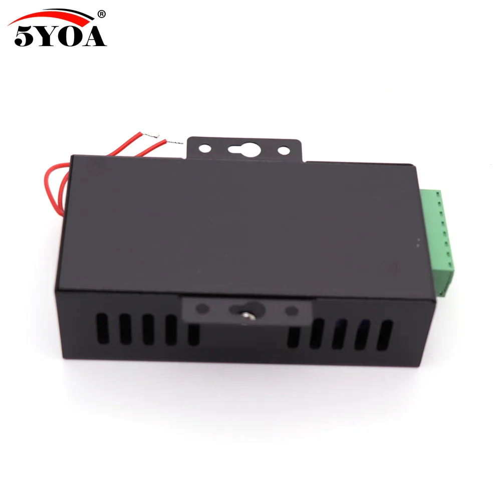 DC 12V система контроля допуска к двери переключатель питания 3A 5A AC 110~ 240V для RFID отпечатков пальцев устройство контроля доступа