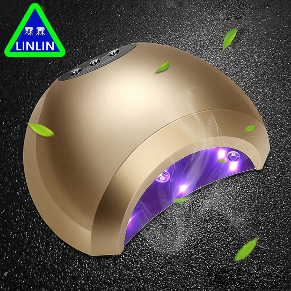 LINLIN Nail 48 Вт умная Индукционная машина для фототерапии с двойным светом