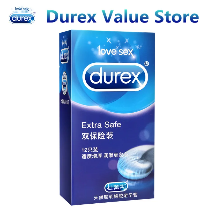 Секс товары Durex слегка более толстые презервативы для безопасной защиты мужчин 12