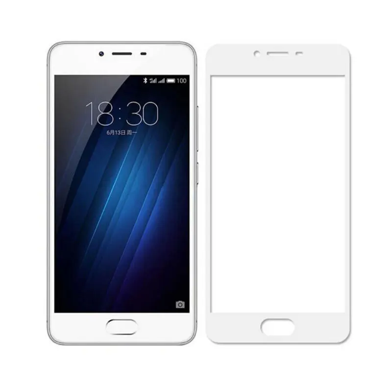 Meizu U20 Tempered Glass Film For U 20 Full Cover Screen Protector 2.5D Protective | Мобильные телефоны и аксессуары