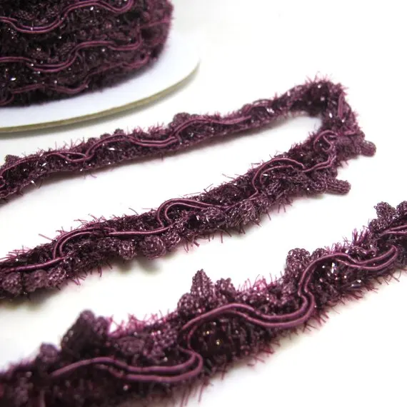 Плетеная отделка из синели пушистая мохеровая принадлежности для волос костюм