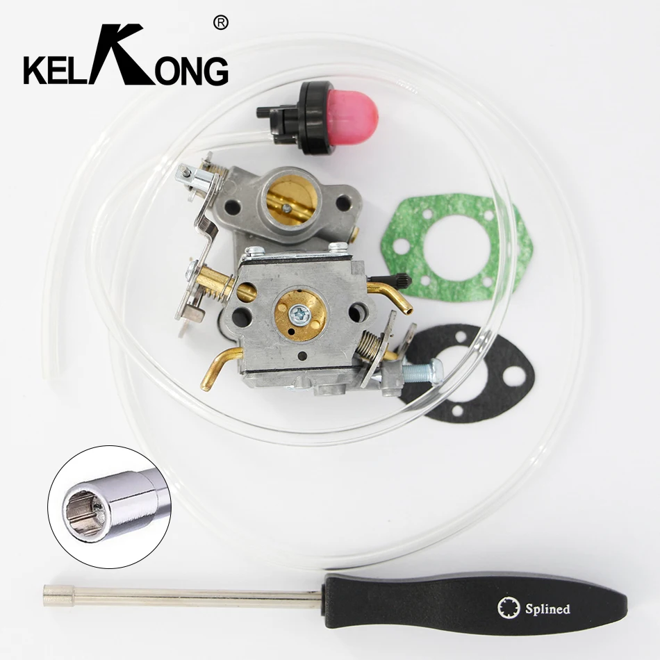 KELKONG OEM Carb набор 2 шт. с праймером лампы фильтр для бензопил C1M W26C 545070601 P3314 Splined7