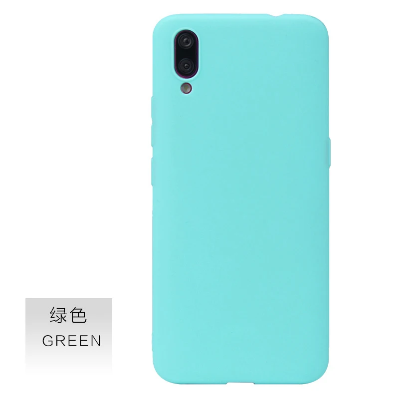 Матовый простой чехол карамельных цветов для VIVO X60 Pro Y52S Y73S iQOO 7 V20 S9 S9E Y91C Y20 Y50