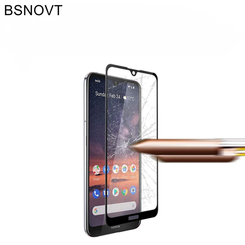2 uds vidrio para Nokia 2,2 Protector de pantalla de vidrio templado para Nokia 2,2 vidrio para Nokia 2,2 Protector de pantalla del tel&eacute;fono 5,7 "BSNOVT-2