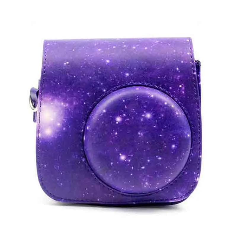 Сумка для камеры из искусственной кожи для Fujifilm Instax Mini 8 8+ 9 Starlight чехол для Polaroid мгновенные мешки из пленки