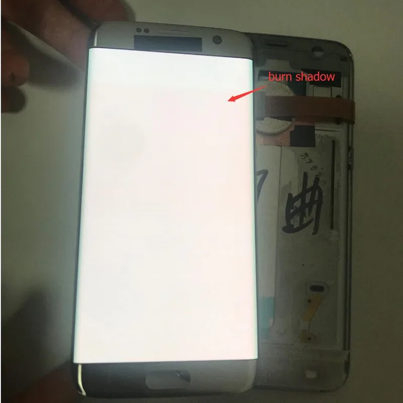 Тестовый ЖК-дисплей для samsung S7 edge, ЖК-дисплей для S7 edge, G935, G935F, сжигание теней, ЖК-экран, сенсорный дигитайзер