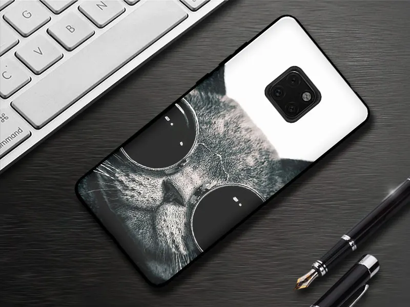JURCHEN, мягкий силиконовый чехол для huawei mate 20 Pro, чехол с милым рисунком, тонкая задняя крышка для huawei mate 20 Pro 20 X 20X, чехол для телефона