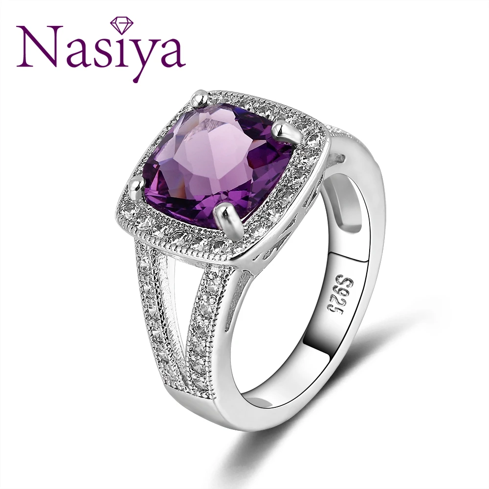 Лидер продаж красочные кольца Nasiya для женщин модное кольцо с кубическим