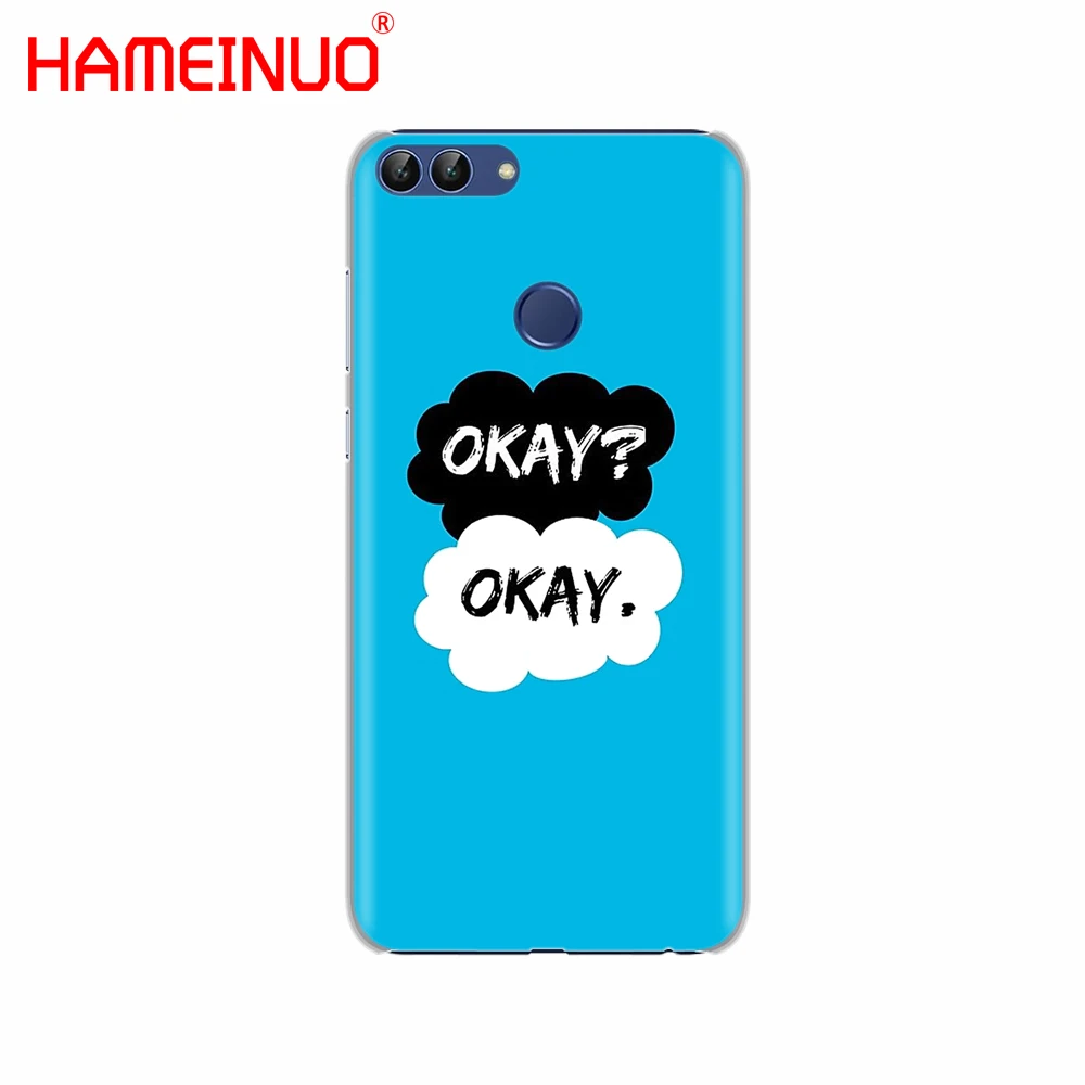 HAMEINUO чехол для телефона с надписью The Fault In Our Stars Huawei NOVA 2 2S 3e PLUS LITE p smart 2018 enjoy 7s mate 7 8 9