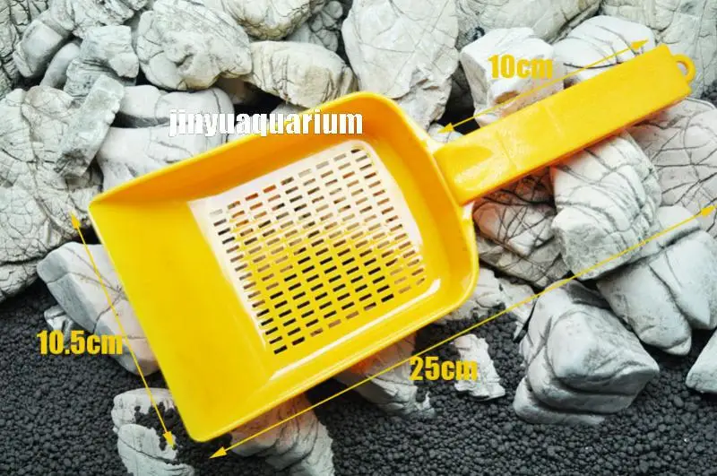 S size 25cm Аквариумный гравий скопер песок инструменты для обслуживания воды тихий фильтр-водопад для аквариума чистая - Цвет: S size 25cm