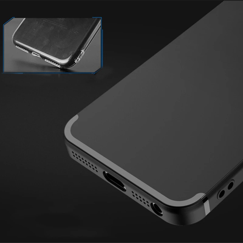 Фото Чехол с закаленным стеклом для iphone 12, 5, 5S, 11 Pro, 7, 8, 6S Plus, XR, XS Max №5