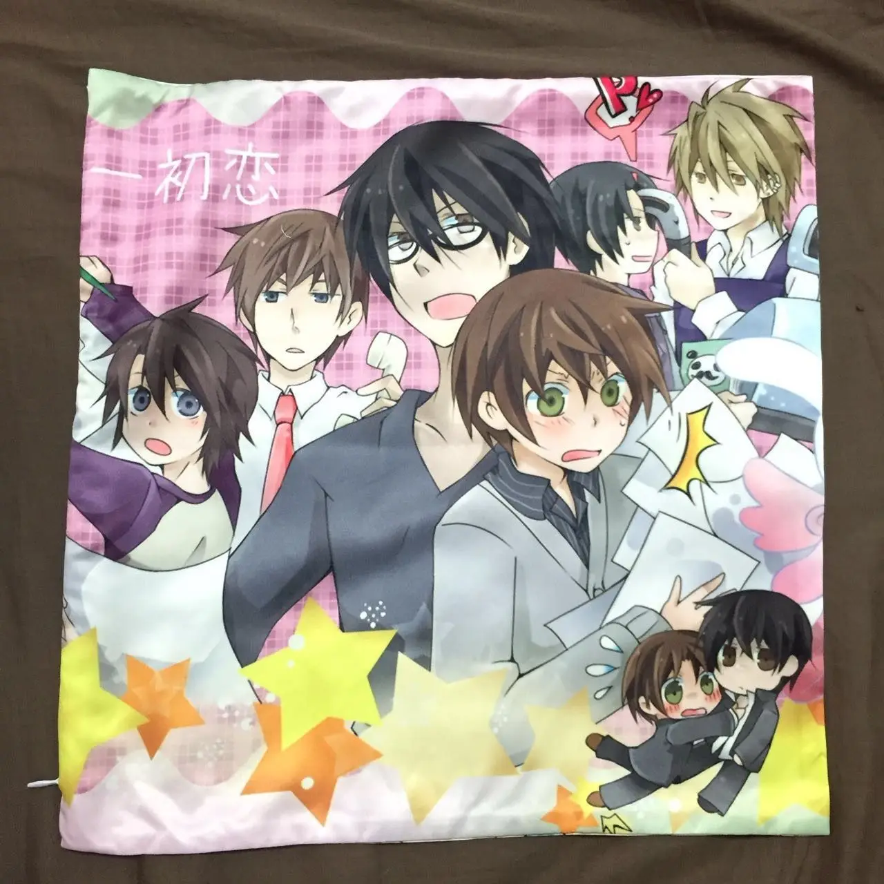 Yaoi аниме Sekai ichi Hatsukoi двухсторонняя подушка чехол s обнимающая Подушка