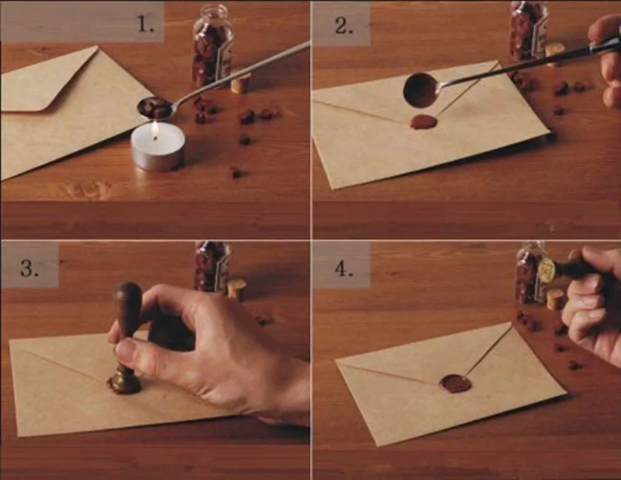 Воск печать штамп Top Secret конфиденциальной|seal stamp|wax seal stampwax |