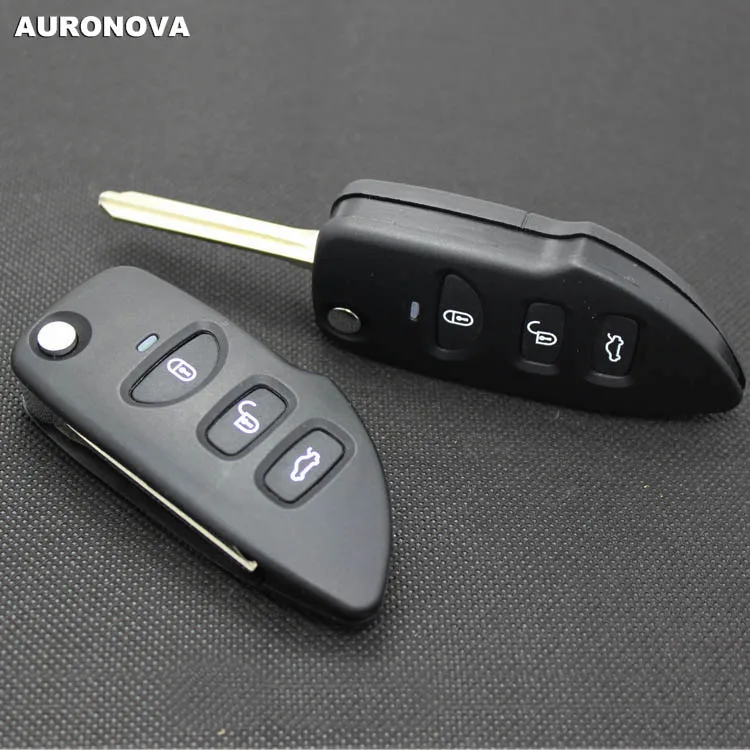 AURONOVA новый обновленный Складной Корпус ключа для Hyundai Sonata EF 3 кнопки чехол
