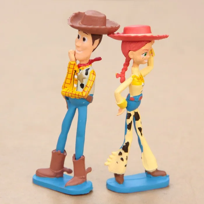 Дисней игрушки для детей История игрушек 9 шт./компл. Шериф Вуди Прайд Базз Джесси