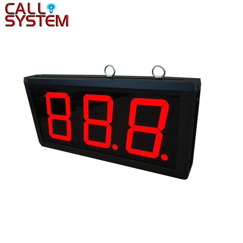 1 передатчик Φ с дисплеем система для очереди ресторанов вызова клиентов |