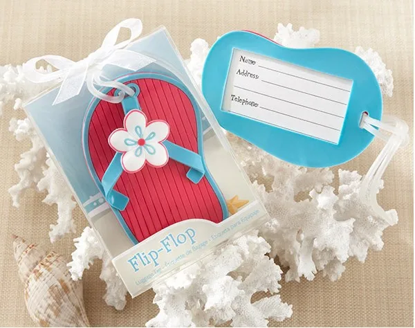 50 шт./партия пляжные и Свадебные сувениры &quotфлип флоп&quot пляжная тематическая