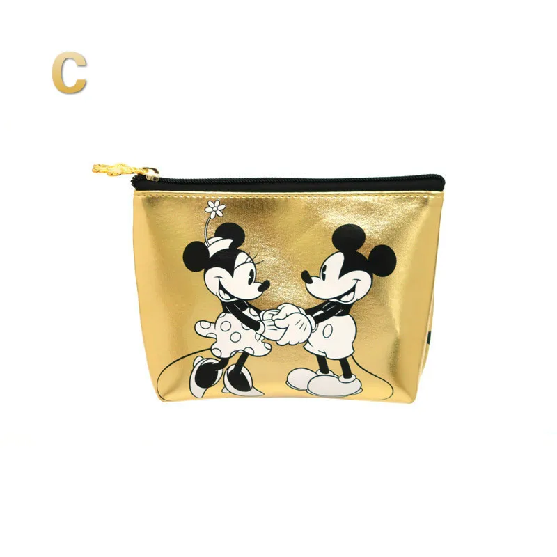 JS-C Горячие disney Минни Сумка Микки подгузник-Мумия сумка Для женщин косметический набор кошелек Baby Care дорожные сумки 6 шт подарок для девочек - Цвет: JS-C
