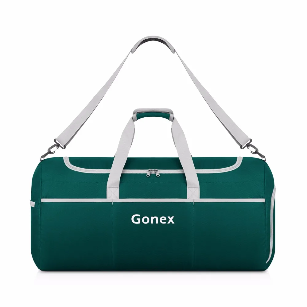 Gonex 70L складываемая дорожная сумка, легкая сумка для багажа, сумка на плечо, удобная сумка для отдыха на природе, Студенческая, походная, деловая
